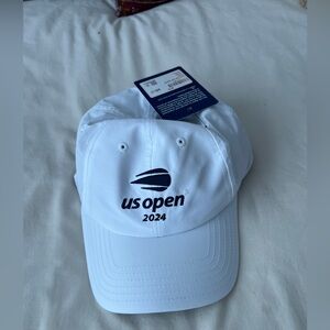 American Needle White and Navy Embroidered Baseball Cap